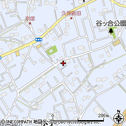 埼玉県富士見市水子2580周辺の地図