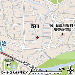 埼玉県入間市野田339周辺の地図