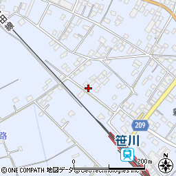 千葉県香取郡東庄町笹川い473-3周辺の地図