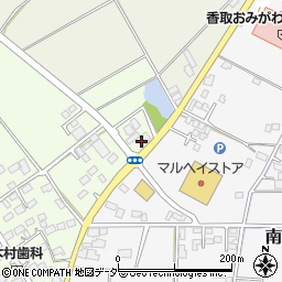 千葉県香取市下小川1286-3周辺の地図