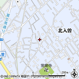 埼玉県狭山市北入曽843-14周辺の地図