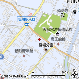 千葉県香取郡東庄町笹川い578-7周辺の地図