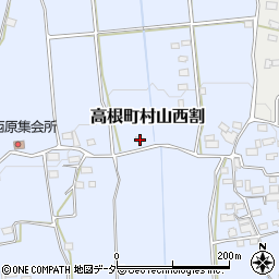 山梨県北杜市高根町村山西割3308周辺の地図