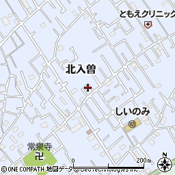 埼玉県狭山市北入曽379-2周辺の地図