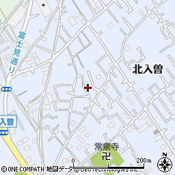 埼玉県狭山市北入曽844-46周辺の地図