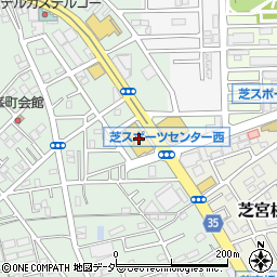 埼玉県川口市芝4378周辺の地図