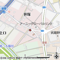 埼玉県三郷市笹塚27周辺の地図