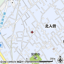埼玉県狭山市北入曽843-6周辺の地図