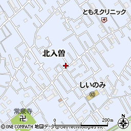 埼玉県狭山市北入曽407周辺の地図