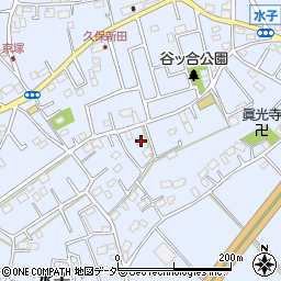 埼玉県富士見市水子2609周辺の地図