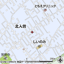 埼玉県狭山市北入曽401-8周辺の地図