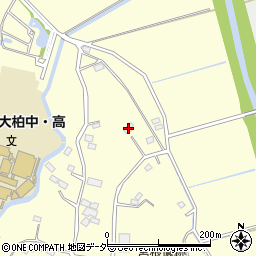 千葉県柏市増尾787周辺の地図