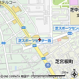 埼玉県川口市芝高木2丁目1周辺の地図