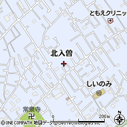 埼玉県狭山市北入曽379-17周辺の地図