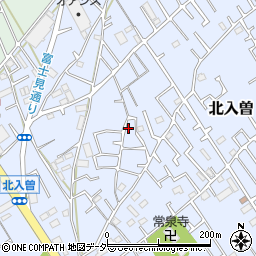 埼玉県狭山市北入曽844-43周辺の地図