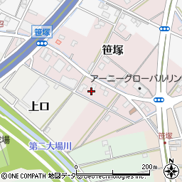 埼玉県三郷市笹塚43周辺の地図