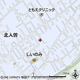 埼玉県狭山市北入曽437-15周辺の地図
