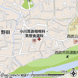 埼玉県入間市野田434周辺の地図