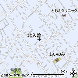 埼玉県狭山市北入曽408周辺の地図