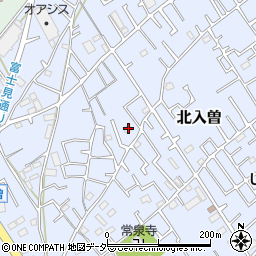 埼玉県狭山市北入曽842周辺の地図