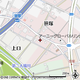 埼玉県三郷市笹塚891周辺の地図