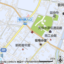 千葉県香取郡東庄町笹川い575-2周辺の地図