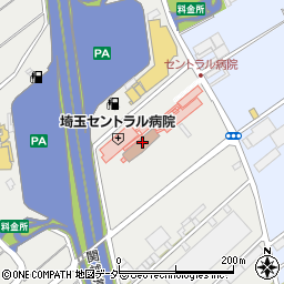埼玉ロイヤルケアセンター周辺の地図