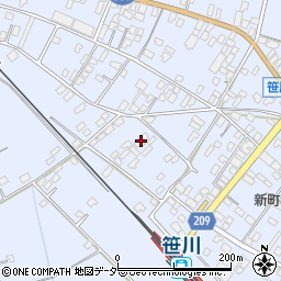 千葉県香取郡東庄町笹川い474周辺の地図