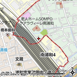 埼玉県川口市小谷場25-9周辺の地図