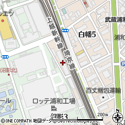 ノア・インドアステージ武蔵浦和周辺の地図