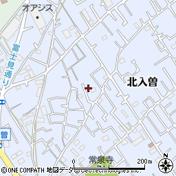 埼玉県狭山市北入曽843周辺の地図