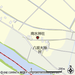 南水神社周辺の地図