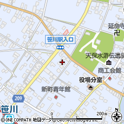 千葉県香取郡東庄町笹川い5554周辺の地図
