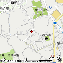 千葉県柏市名戸ケ谷周辺の地図