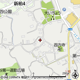 千葉県柏市名戸ケ谷周辺の地図