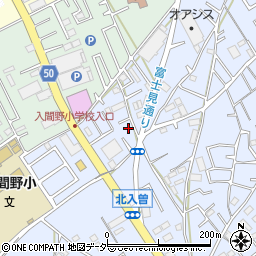 埼玉県狭山市北入曽931-4周辺の地図