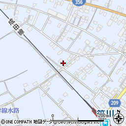 千葉県香取郡東庄町笹川い460周辺の地図