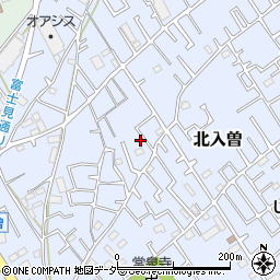 埼玉県狭山市北入曽841周辺の地図