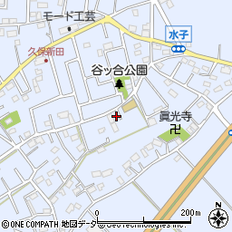 埼玉県富士見市水子2641周辺の地図
