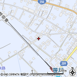 千葉県香取郡東庄町笹川い462周辺の地図