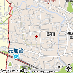 埼玉県入間市野田211周辺の地図