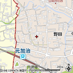 埼玉県入間市野田213周辺の地図