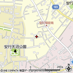 埼玉県川口市安行領家38-1周辺の地図