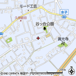 埼玉県富士見市水子2653周辺の地図