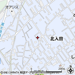 埼玉県狭山市北入曽840-16周辺の地図