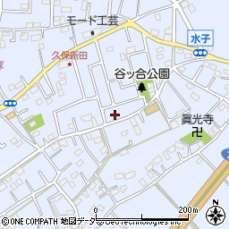 埼玉県富士見市水子2654周辺の地図