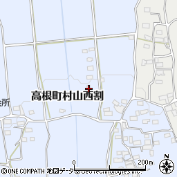 山梨県北杜市高根町村山西割3288周辺の地図