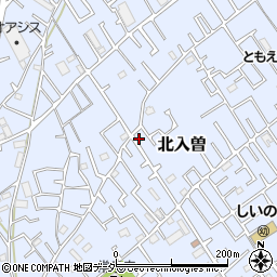 埼玉県狭山市北入曽372周辺の地図