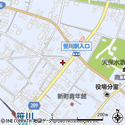 千葉県香取郡東庄町笹川い5551-2周辺の地図