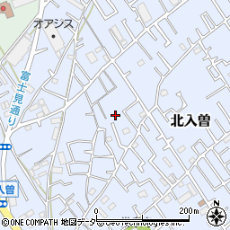 埼玉県狭山市北入曽843-12周辺の地図